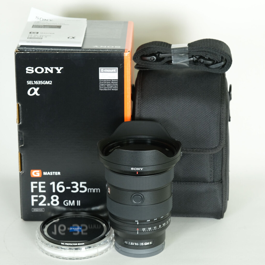 SONY FE 16-35mm F2.8 GM II SEL1635GM2 SONY FE 16-35mm F2.8 GM II SEL1635GM2