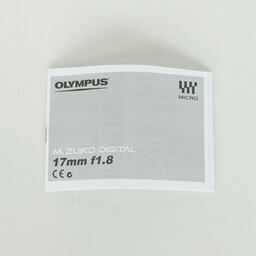 OLYMPUS M.ZUIKO DIGITAL 17mm F1.8