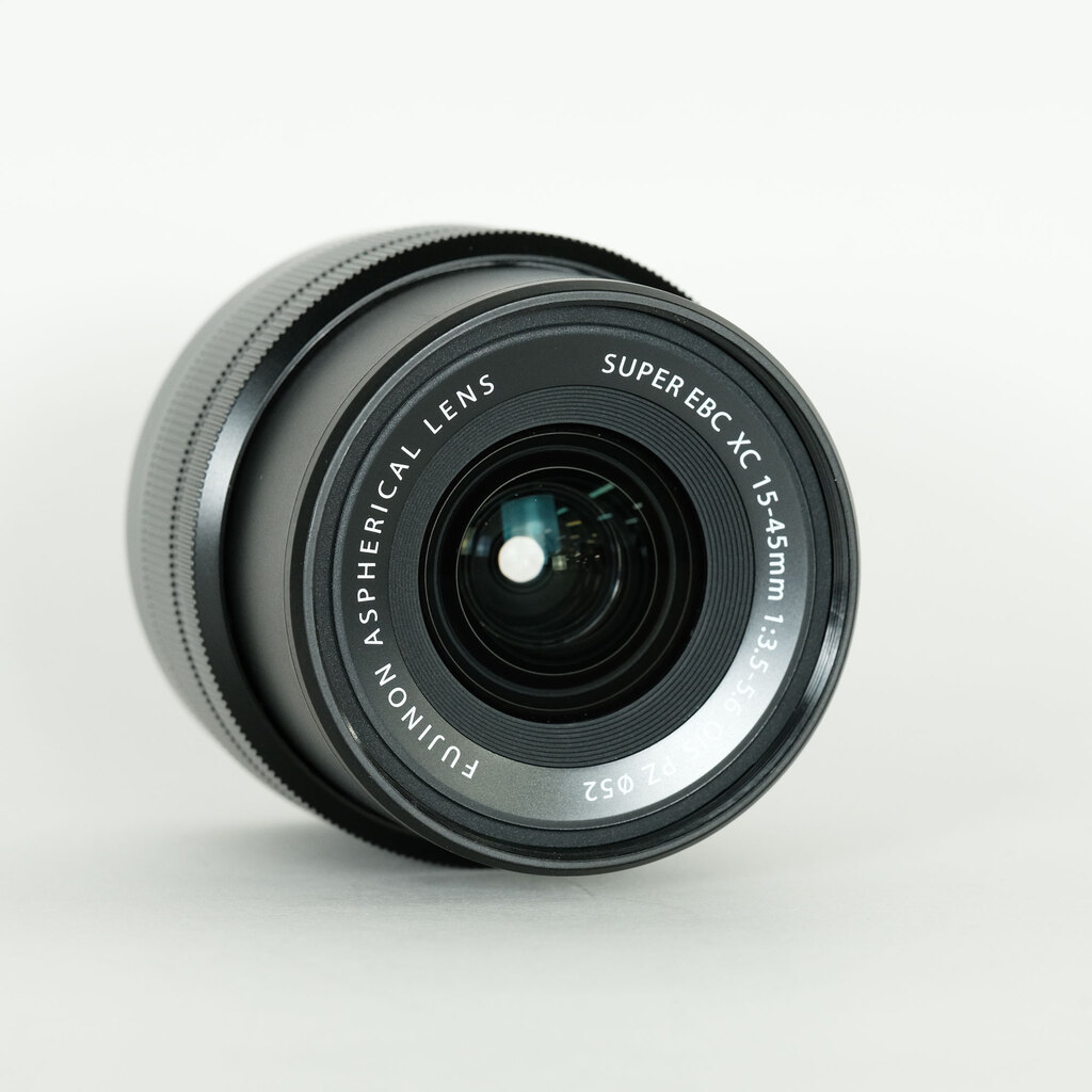 Fujifilm XC15-45mm ズームレンズ フジノンレンズ XC15-45mmF3.5-5.6 OIS PZ シルバー: レンズ
