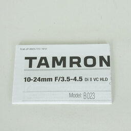 TAMRON 10-24mm F3.5-4.5 DiII VC HLD B023N(ニコンF用) TAMRON 10-24mm F3.5-4.5 DiII VC HLD B023N(ニコンF用)