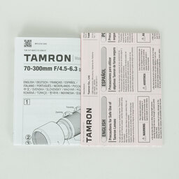 TAMRON 70-300mm F/4.5-6.3 Di III RXD (Model A047) [ニコンZ用]