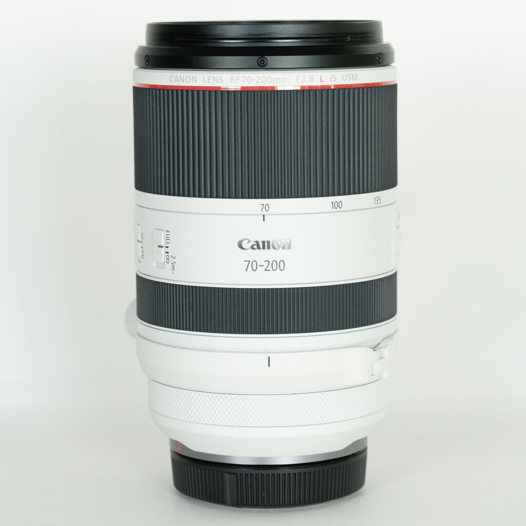【未使用品】Canon RF 70-200mm F2.8 L IS USMレンズ RF70-200mm F2.8 L IS USM Z ホワイト