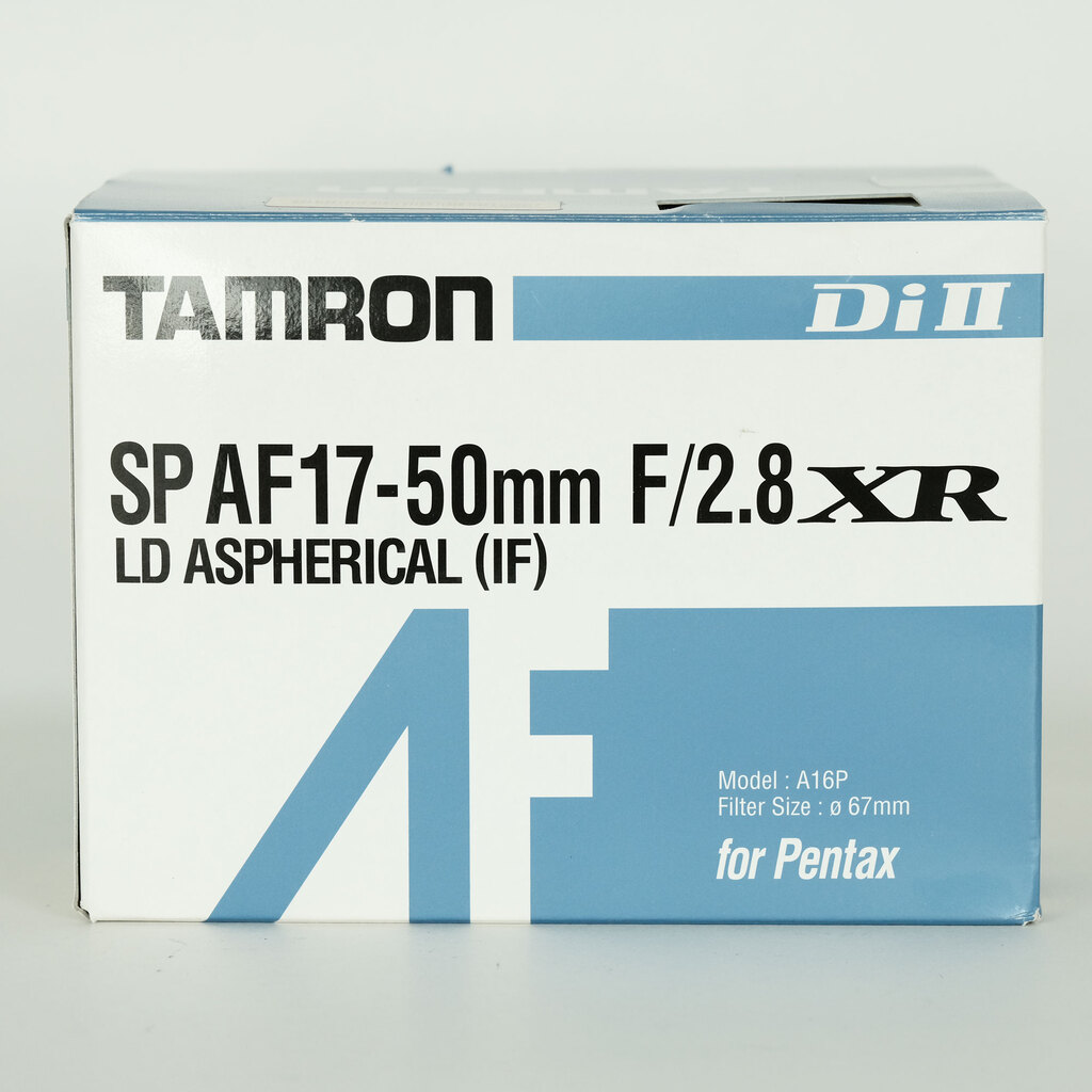 TAMRON SP 17-50mm F2.8XR DiII LD Aspherical[IF]/Model A16P(ペンタックス用)   Model A16P