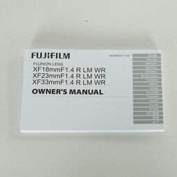 FUJIFILM XF23mmF1.4 R LM WR