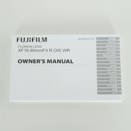 FUJIFILM XF16-80mmF4 R OIS WR
