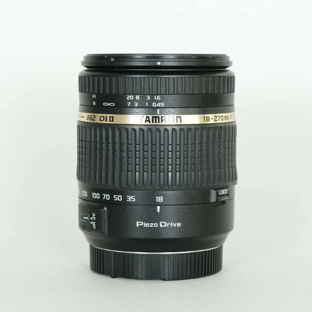 TAMRON 18-270mm F3.5-6.3 DiII PZD/Model B008S(ソニーA用) TAMRON 18-270mm F3.5-6.3 DiII PZD/Model B008S(ソニーA用)