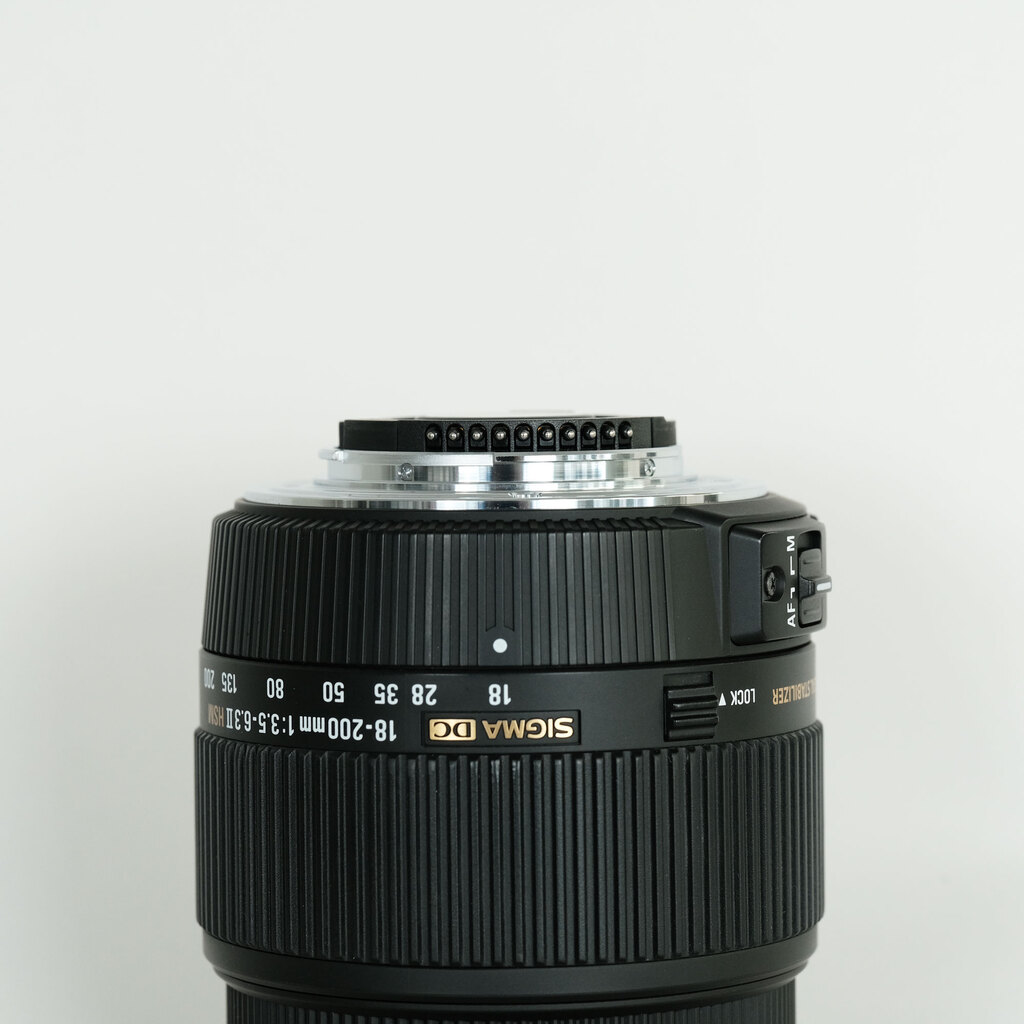 SIGMA 18-200mm F3.5-6.3 II DC OS HSM (ニコンF用) SIGMA 18-200mm F3.5-6.3 II DC OS HSM (ニコンF用)
