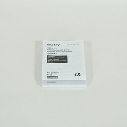 SONY FE 35mm F1.8 SEL35F18F SONY FE 35mm F1.8 SEL35F18F