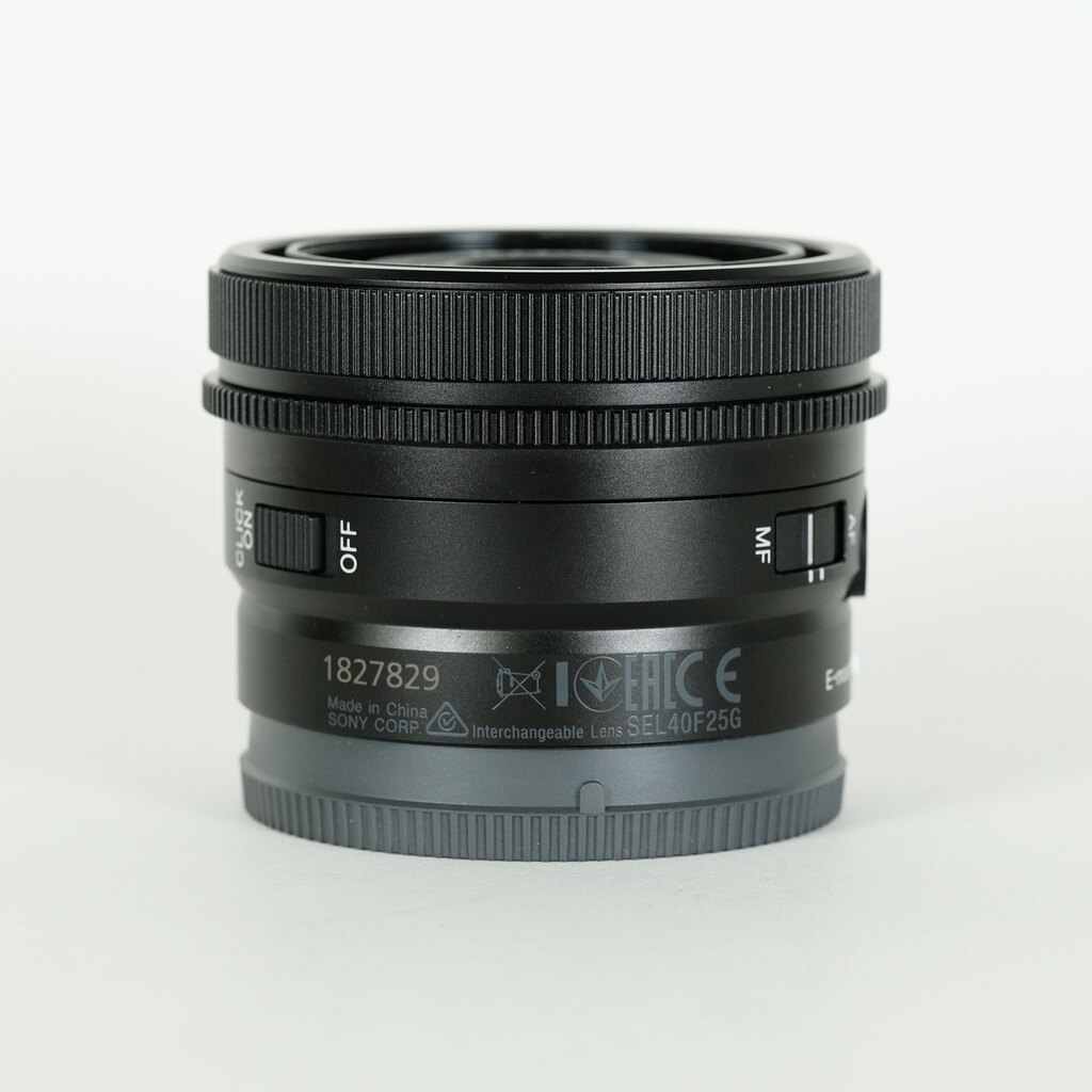 SONY FE 40mm F2.5 G SEL40F25G SONY FE 40mm F2.5 G SEL40F25G