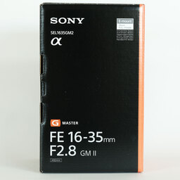 SONY FE 16-35mm F2.8 GM II SEL1635GM2 SONY FE 16-35mm F2.8 GM II SEL1635GM2