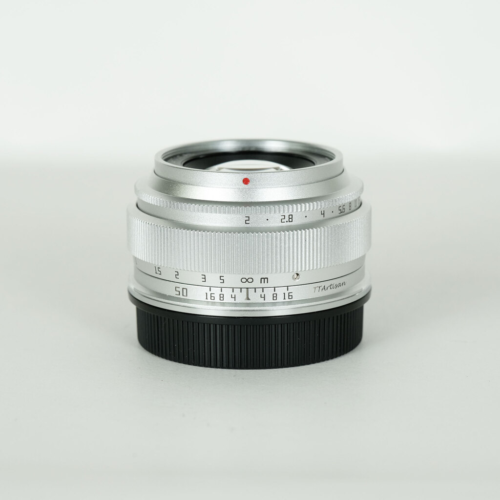銘匠光学 TTArtisan 50mm F2 (ライカSL/TL用) シルバー