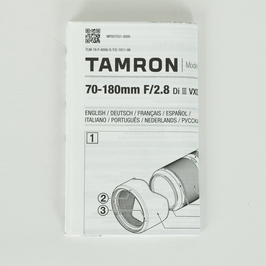 TAMRON 70-180mm F/2.8 Di III VXD (Model A056) [ ソニーE用 ]