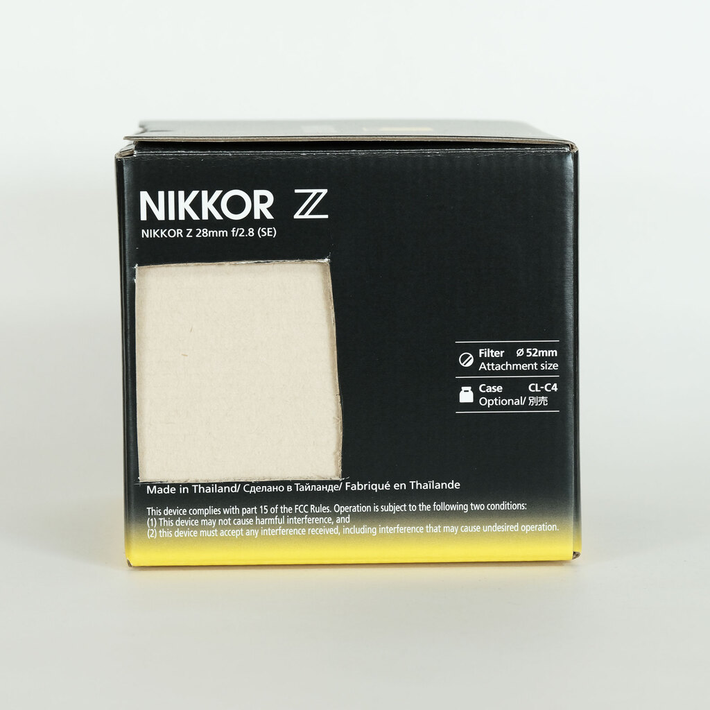 Nikon NIKKOR Z 28mm f/2.8 Nikon NIKKOR Z 28mm f/2.8