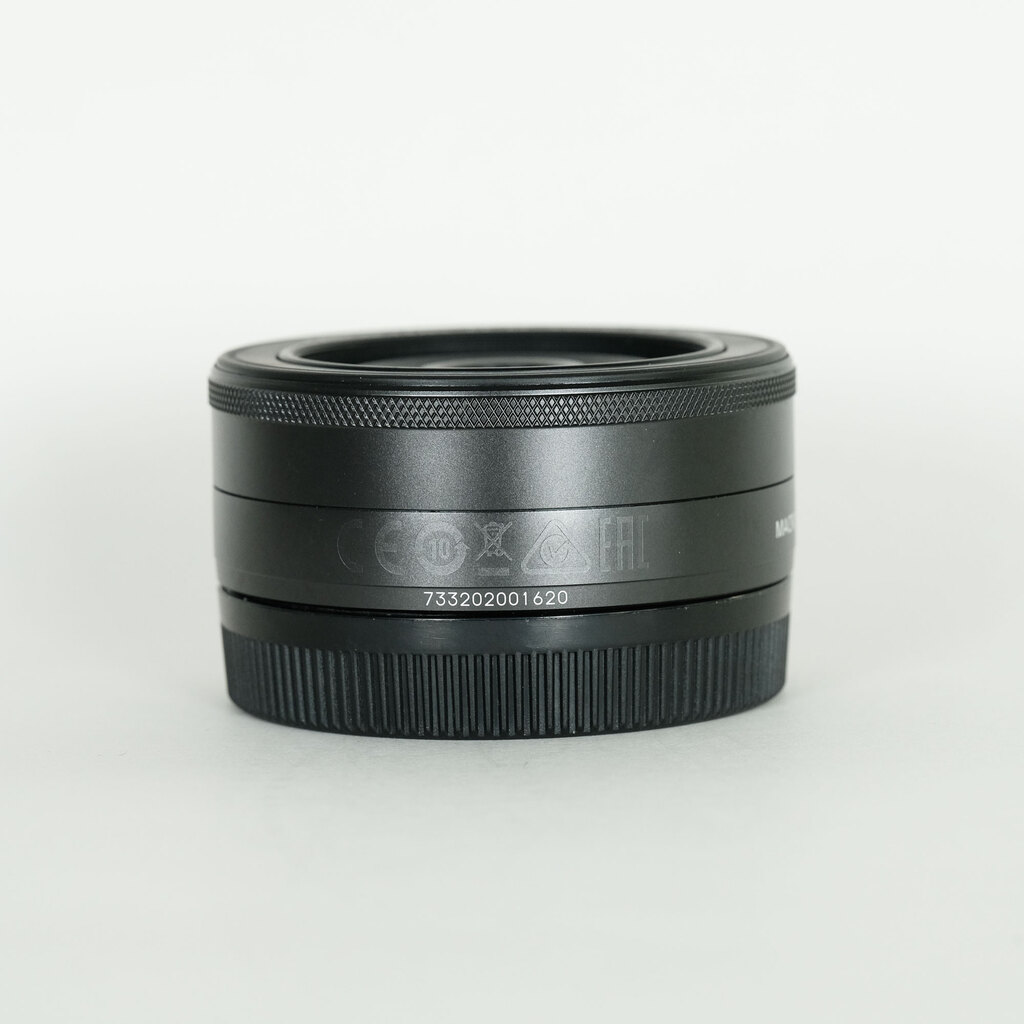 [極美品] Canon EF-M22mm F2 STM [グラファイト] EF-M Canon EF-M22mm F2 STM ブラック グラファイト キヤノン 単