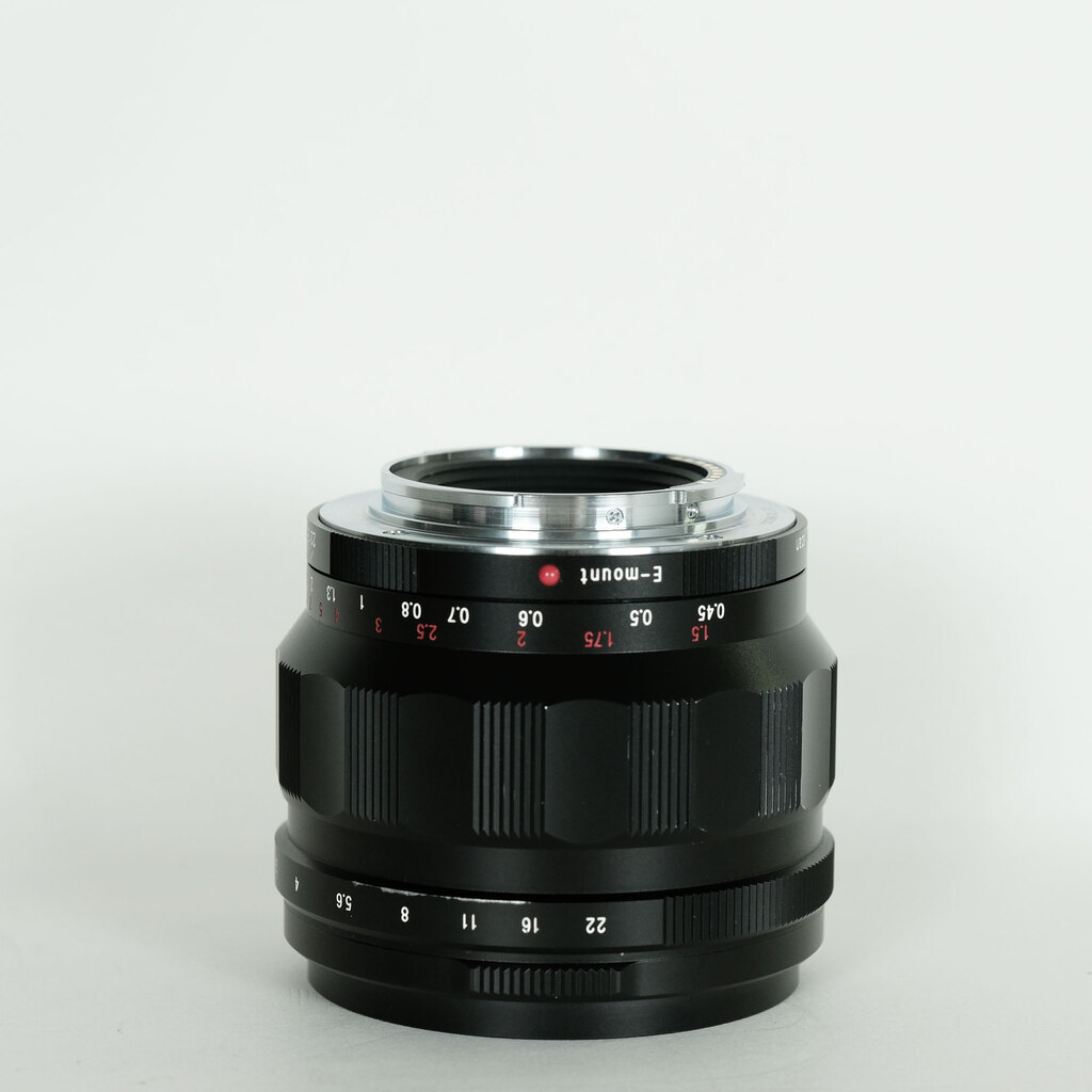 Voigtlander NOKTON 50mm F1.2 Aspherical E-mount (ソニーE用) Voigtlander NOKTON 50mm F1.2 Aspherical E-mount (ソニーE用)