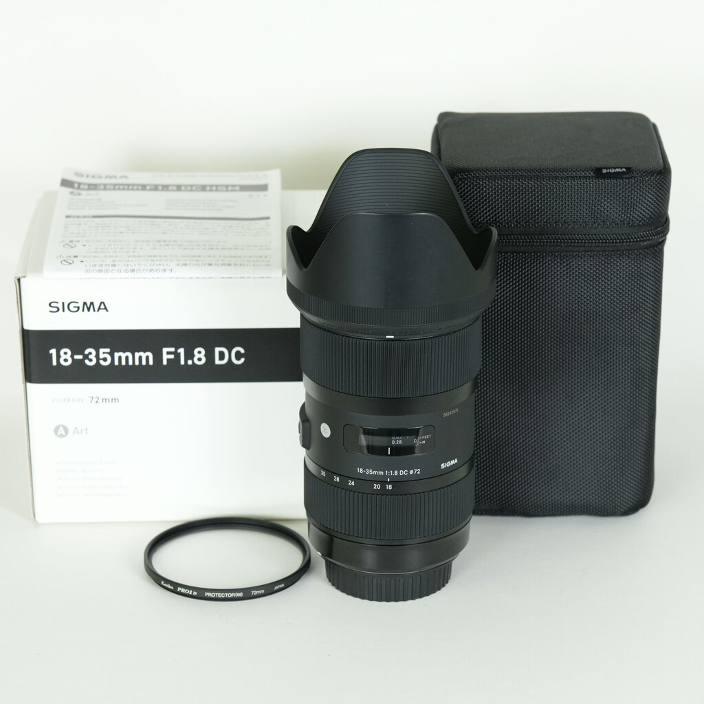 SIGMA 18-35mm F1.8 DC HSM｜Art [キヤノンEF用]