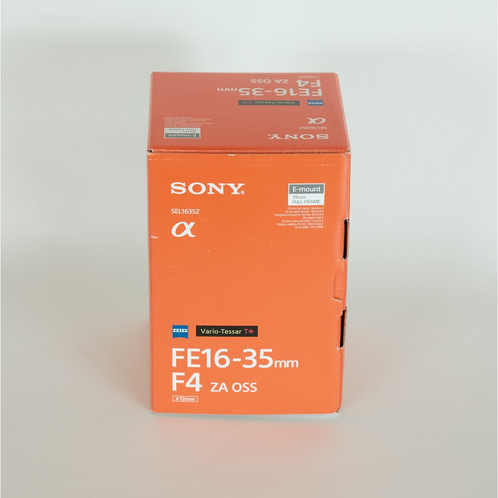 SONY Vario-Tessar T* FE 16-35mm F4 ZA OSS SEL1635Zの出品