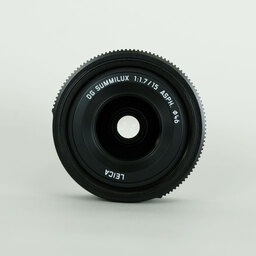 Panasonic LEICA DG SUMMILUX 15mm F1.7 ASPH. Panasonic LEICA DG SUMMILUX 15mm F1.7 ASPH.