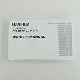 FUJIFILM XF56mmF1.2 R WR FUJIFILM XF56mmF1.2 R WR