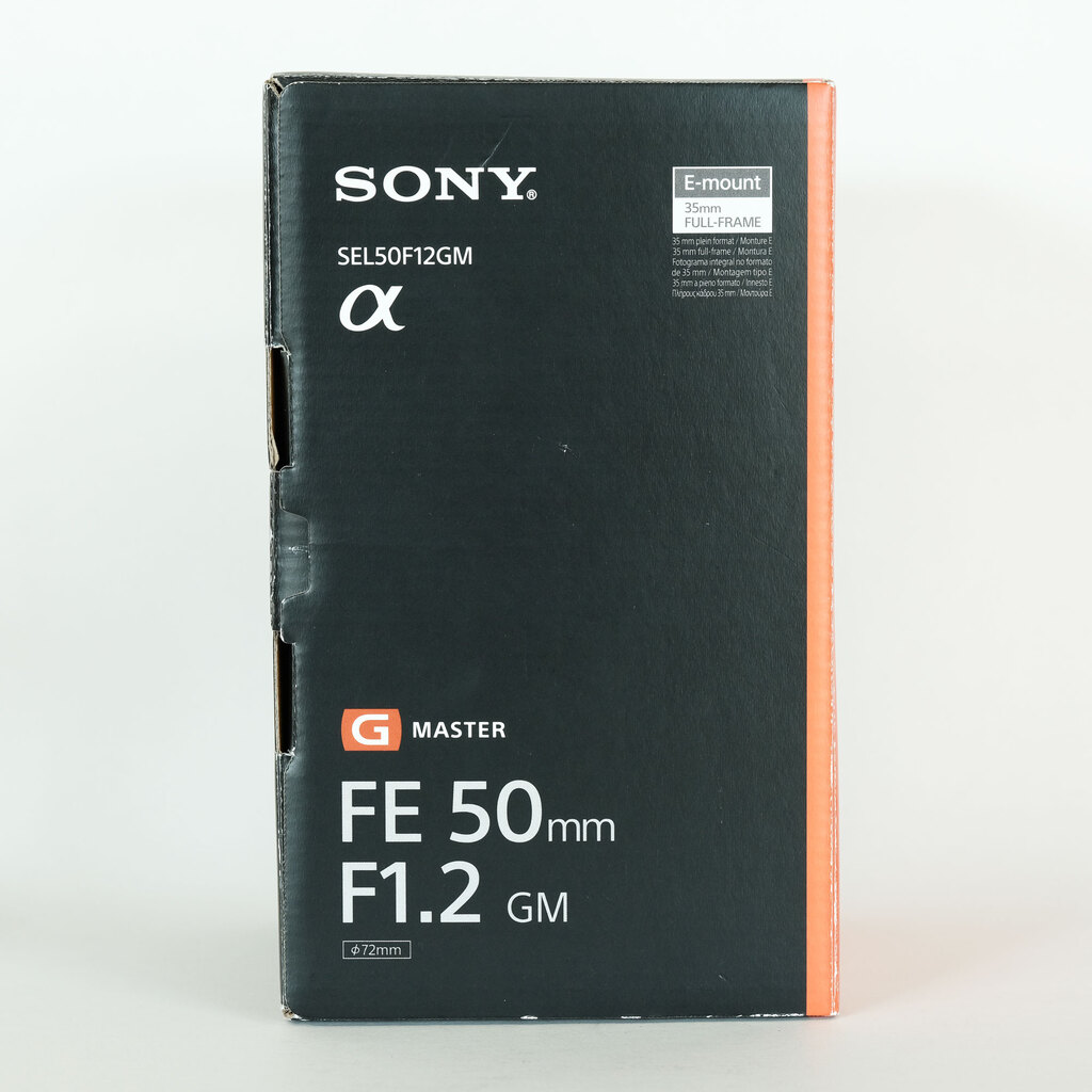 SONY FE 50mm F1.2 GM SEL50F12GM SONY FE 50mm F1.2 GM SEL50F12GM