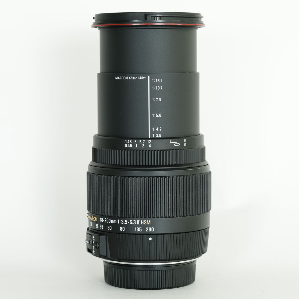SIGMA 18-200mm F3.5-6.3 II DC OS HSM (ニコンF用) SIGMA 18-200mm F3.5-6.3 II DC OS HSM (ニコンF用)