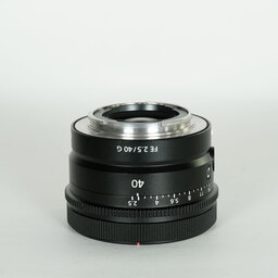 SONY FE 40mm F2.5 G SEL40F25G