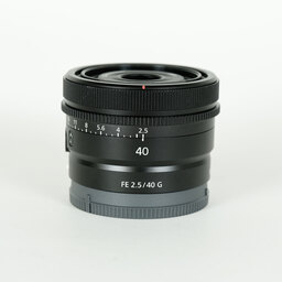 SONY FE 40mm F2.5 G SEL40F25G