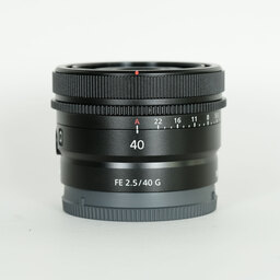 SONY FE 40mm F2.5 G SEL40F25G SONY FE 40mm F2.5 G SEL40F25G
