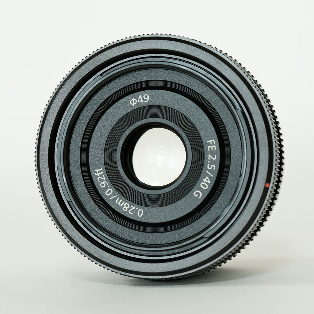 SONY FE 40mm F2.5 G SEL40F25G SONY FE 40mm F2.5 G SEL40F25G