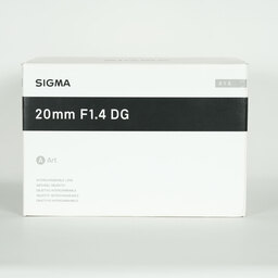 SIGMA 20mm F1.4 DG HSM｜Art [キヤノン用]