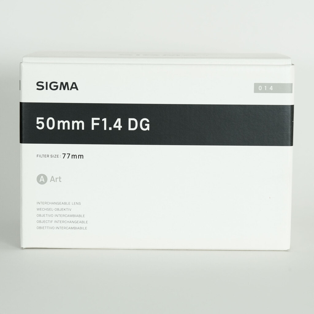 SIGMA 50mm F1.4 DG HSM｜Art [キヤノン用]