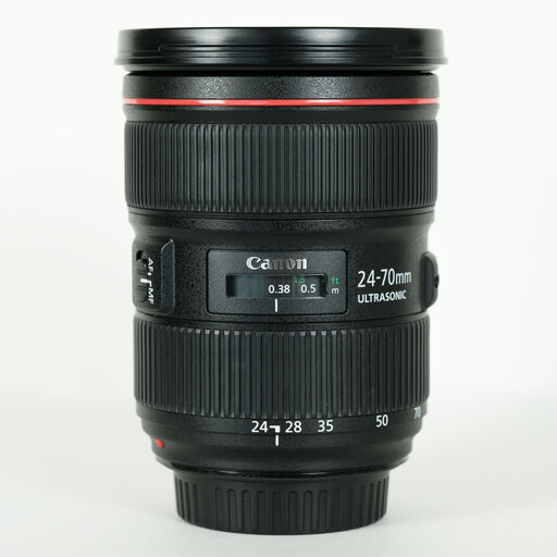 Canon EF 24-70mm F2.8L USM レンズ PLフィルター付き Canon EF 24-70mm F2.8L USM レンズ PLフィルター付き