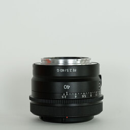 SONY FE 40mm F2.5 G SEL40F25G SONY FE 40mm F2.5 G SEL40F25G