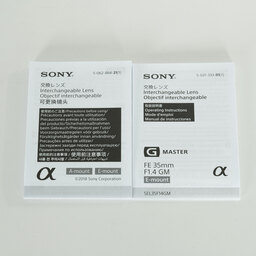 SONY FE 35mm F1.4 GM SEL35F14GM SONY FE 35mm F1.4 GM SEL35F14GM