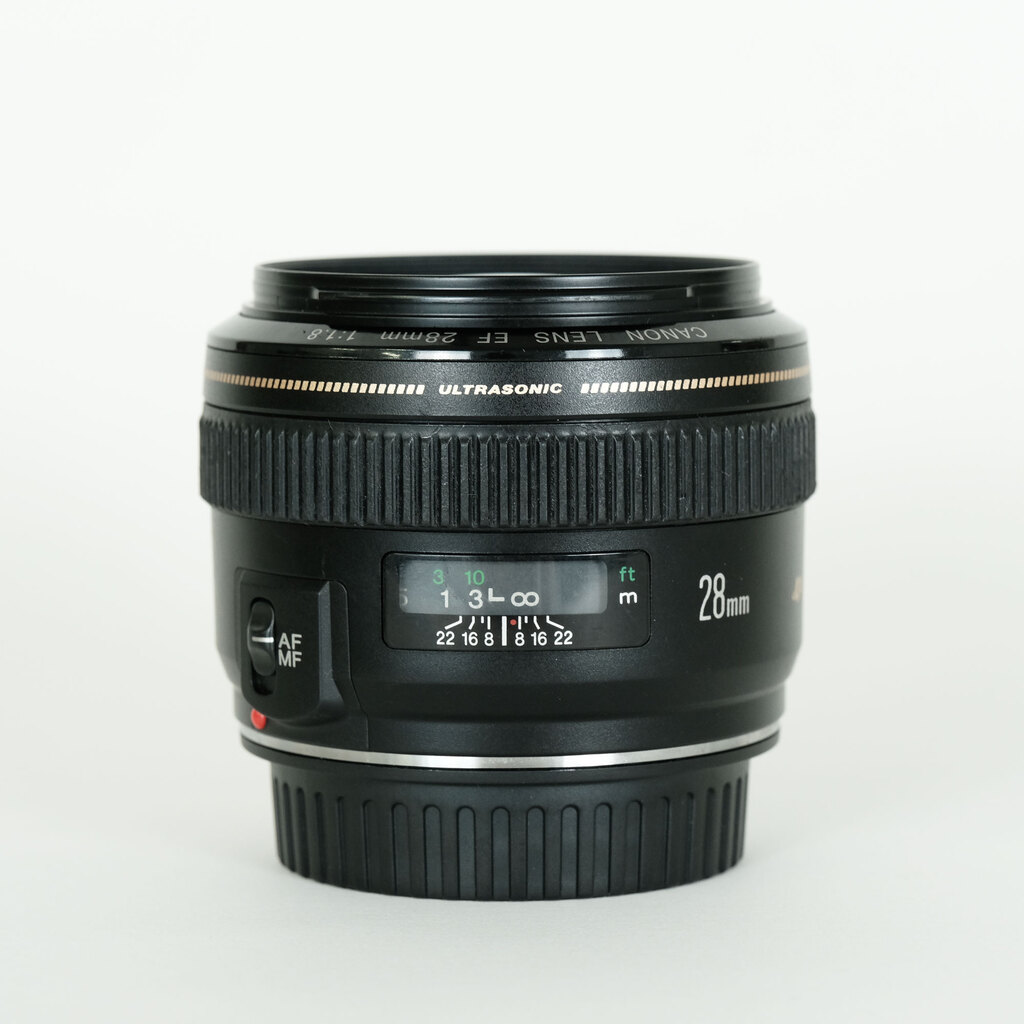 【今日まで最安】CANON EF28mm F1.8 USM　※ゴムにベタつきあり Canon EF28mm F1.8 USMの出品 | ONE SCENE（ワンシーン）