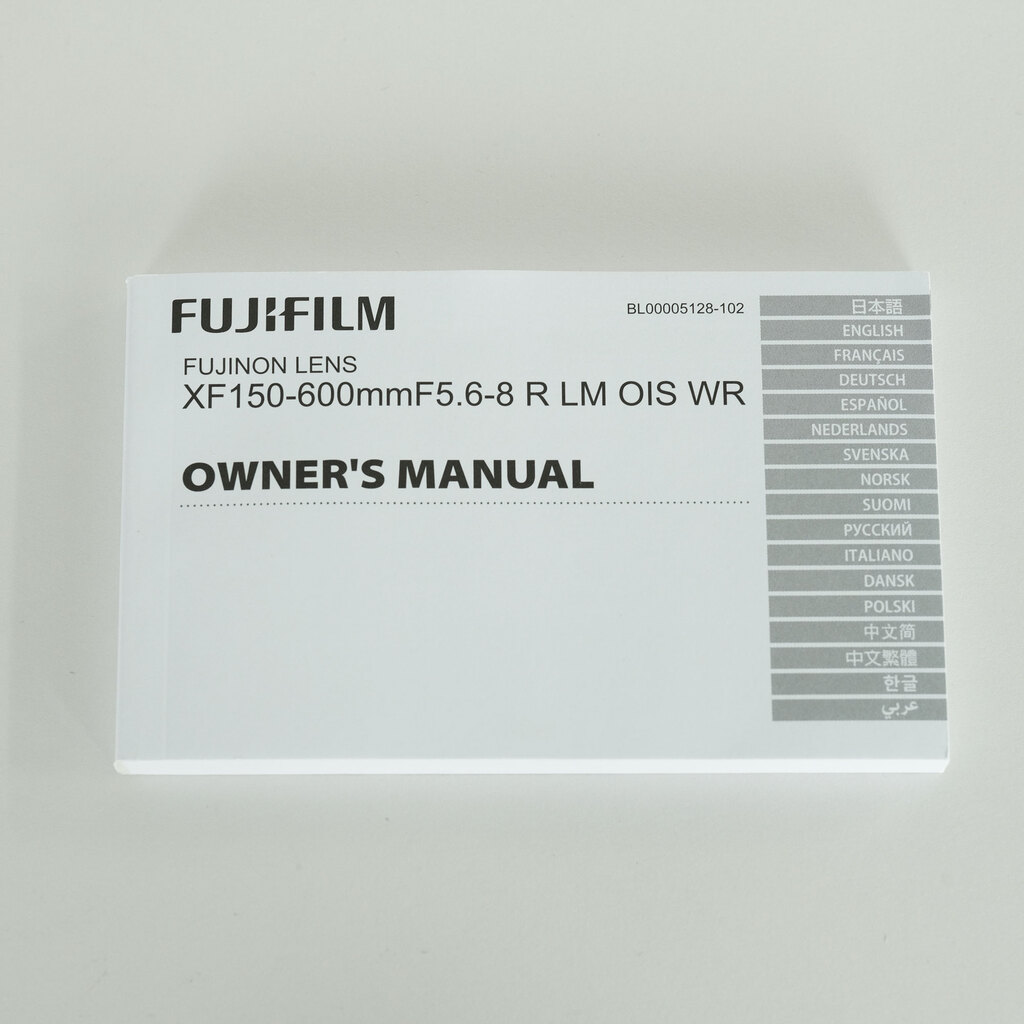 FUJIFUILM XF150-600mmF5.6-8 R LM OIS WR