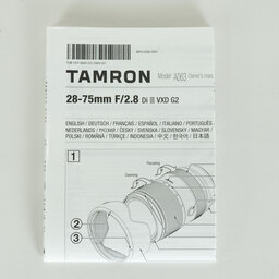 TAMRON 28-75mm F/2.8 Di III VXD G2 (Model A063) [ニコンZ用]