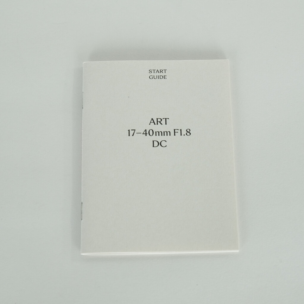 SIGMA 17-40mm F1.8 DC｜Art フジフイルムX用