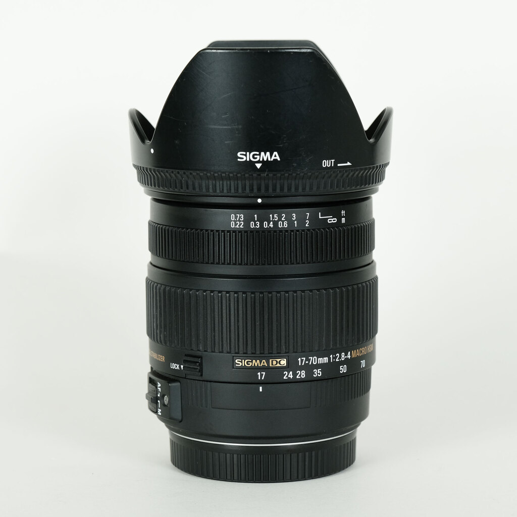 SIGMA 17-70mm F2.8-4 DC MACRO OS HSM [キヤノンEF用]