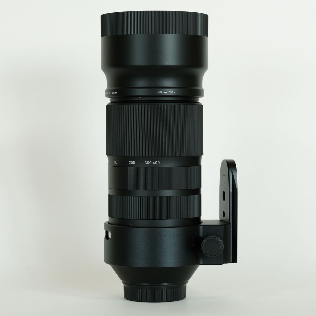 美品シグマ100-400mm コンテンポラリーF5-6.3 DG OS HSM シグマ「100-400mm F5-6.3 DG OS HSM | Contemporary」と「150