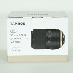 TAMRON SP 90mm F/2.8 Di MACRO 1:1 VC USD（Model F017）[ニコンF用]