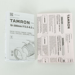 TAMRON 18-300mm F/3.5-6.3 Di III-A VC VXD (Model B061) [ソニーE用]