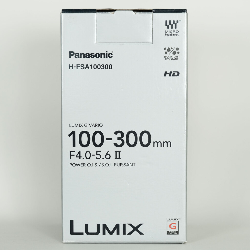 Panasonic LUMIX G VARIO 100-300mm / F4.0-5.6 II / POWER O.I.S. Panasonic LUMIX G VARIO 100-300mm / F4.0-5.6 II / POWER O.I.S.