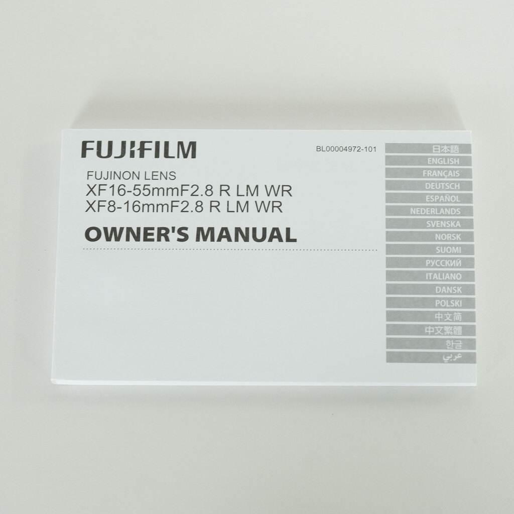 FUJIFILM XF16-55mmF2.8 R LM WR FUJIFILM XF16-55mmF2.8 R LM WR