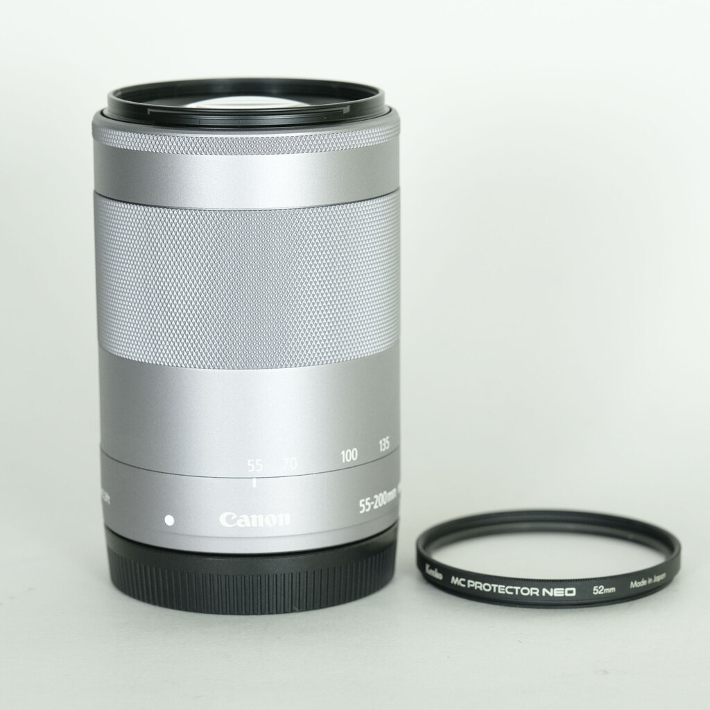 Canon EF-M55-200mm F4.5-6.3 IS STM シルバー