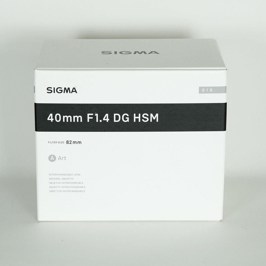 SIGMA 40mm F1.4 DG HSM｜Art [ニコンF用]