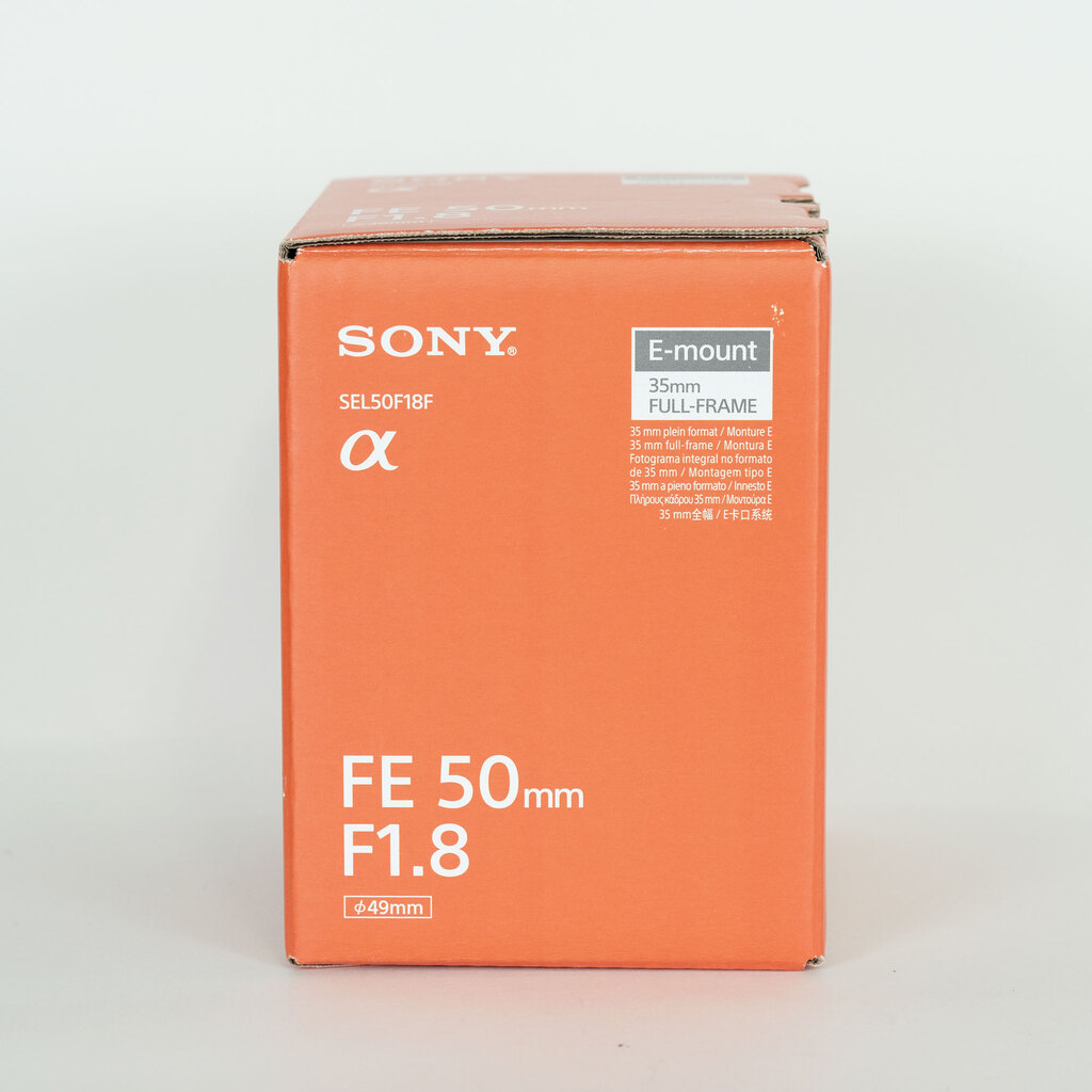 SONY FE 50mm F1.8 SEL50F18F SONY FE 50mm F1.8 SEL50F18F