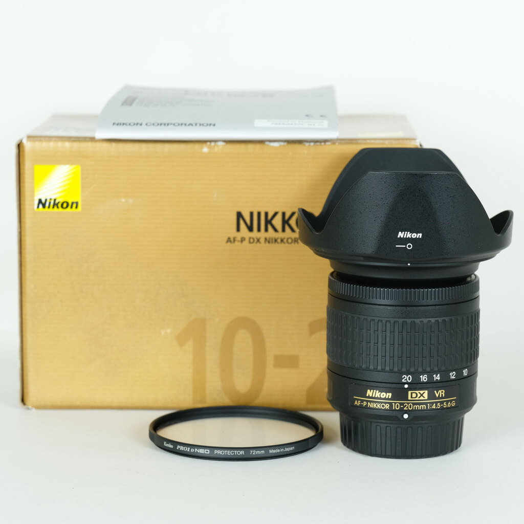 Nikon AF-P DX NIKKOR 10-20mm F4.5-5.6G VR