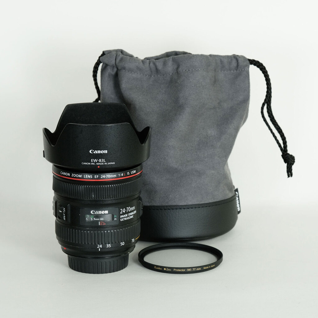 Canon - Canon EF24-70mm F4L IS USM フード付き Canon EF 24-70mm F/4 L IS USM Lens for sale online | eBay