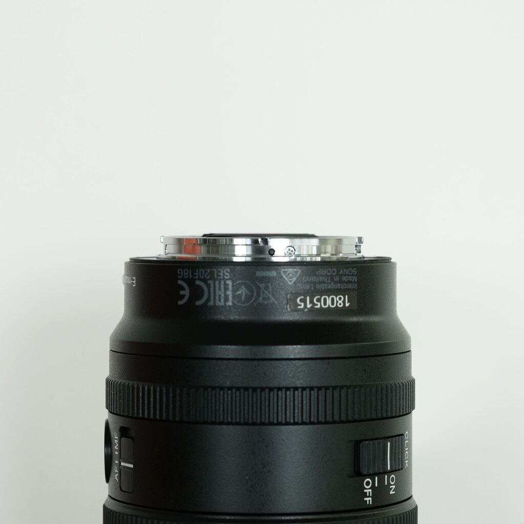 SONY FE 20mm F1.8 G SEL20F18G